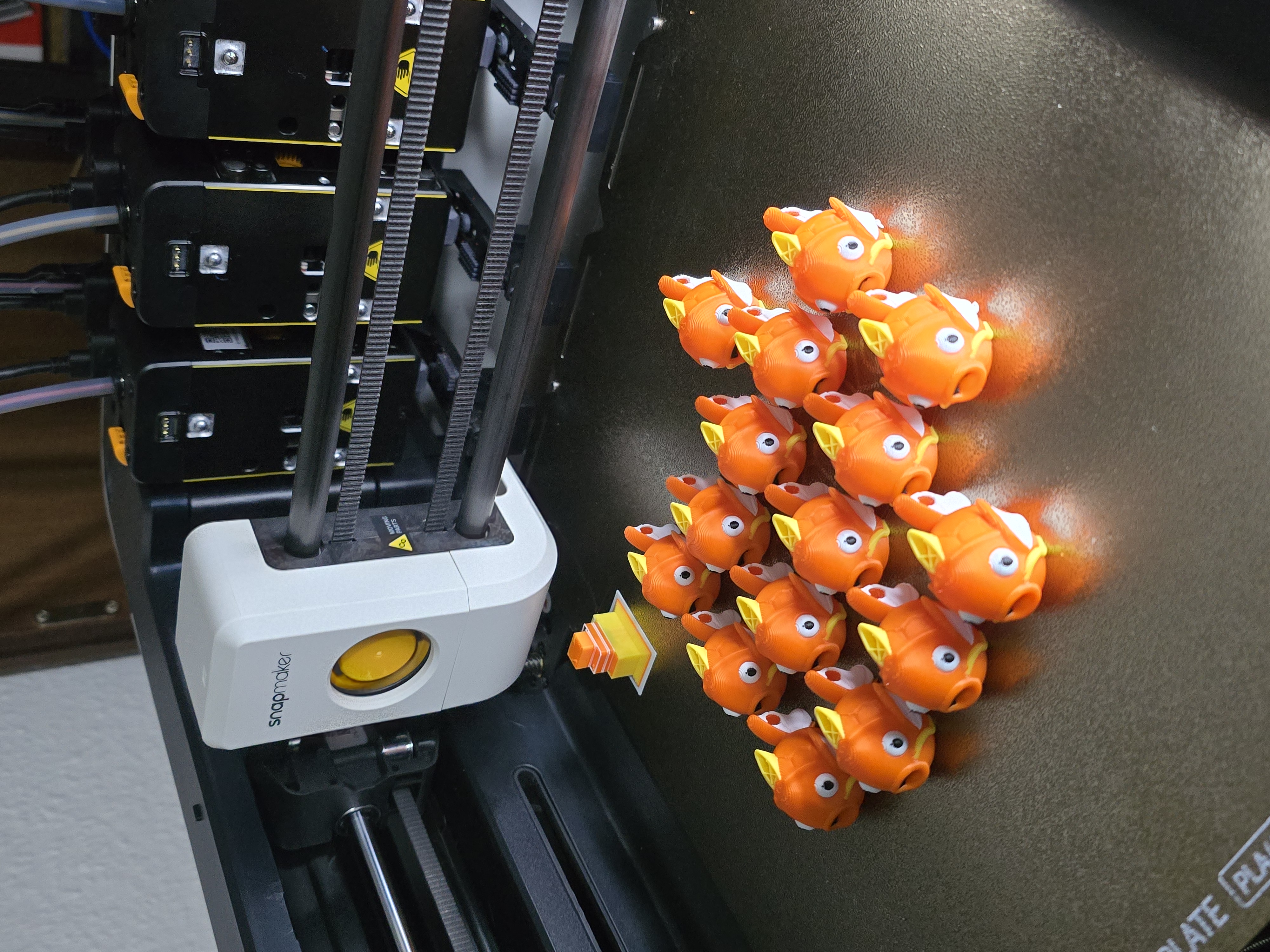 Frische Karpador-Schule aus dem 3D-Drucker